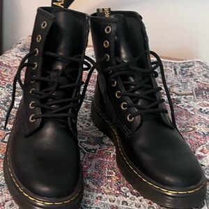 Dr. Martens Black Zavala Air Wair Boots